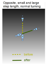 Tango Argentino | Simultan steg | Diagram